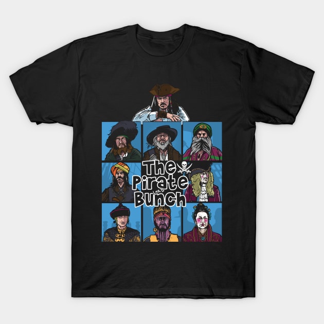 The Pirate Bunch T-Shirt by AndreusD